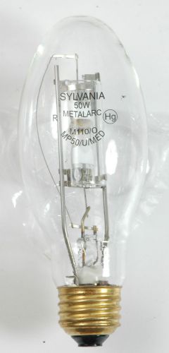 Sylvannia 50w metalarc r hg m110/o mp50/u/med metal halide bulb e17 clear 50 for sale