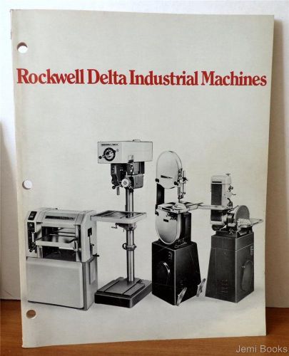 Rockwell Delta Industrial Machines May 1970 Catalog AD-1753R &amp; 1971 Price Sheet