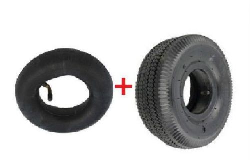 Replacement 8&#034; rubber tire for a 4&#034; hub 8&#034; tire &amp; uninflated innertube for sale