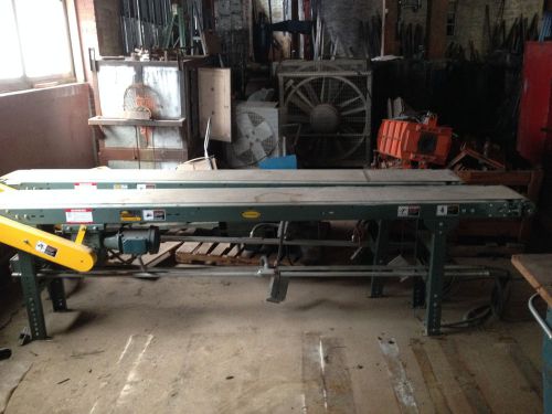 Hytrol Model 12&#034; wide TA belt conveyor with 10&#039; bed length