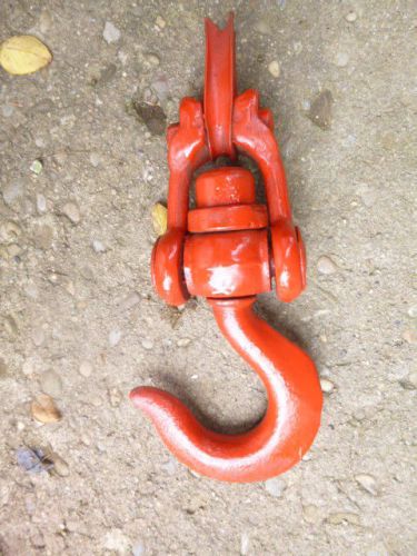 Hoist or crane swivel &amp; rotating hook yale &amp; towne chain  cable for sale