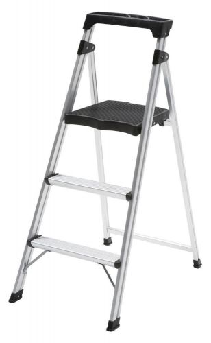 2-Pack Gorilla 3-Step 225-Lb Capacity Aluminum Step Stool with Project Top