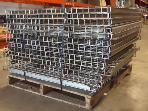 42&#034; x 44&#034; waterfall pallet rack wire decking, meshing wire for sale