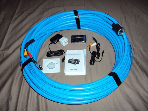 ~100 ft~ DVR VIDEO SEWER PIPE INSPECTION CAMERA SYSTEM