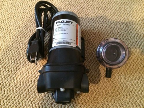 Flojet 4000 series industrial &#034;quad&#034; pump (with strainer) for sale