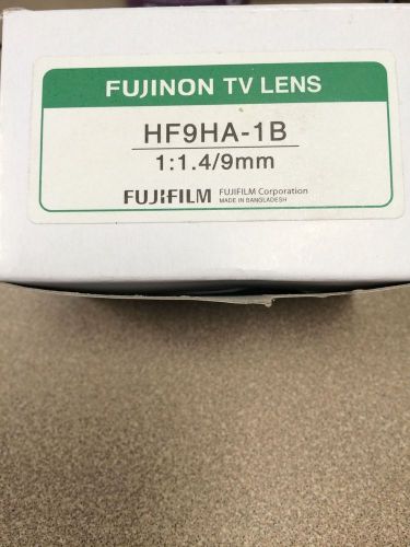 Fujinon TV lens HF9HA-1B, P/N 114-0075R , LFC-9F1B new