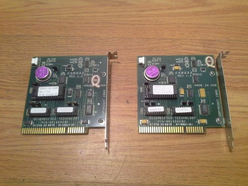 DIVERSIFIED TECHNOLOGY CSR032 P/N 651000032 NT2V0 DC9318 #119301-01 lot of 2