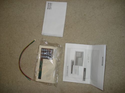 Bosch RAD-1221 Keypad with user&#039;s guide and installation instructions