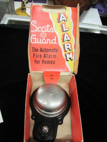 SCOTS GUARD PATENT PENDING FIRE ALARM MANUFACTURED BY WATERBURY COMPANIES, INC.