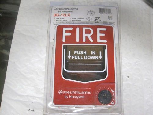 Fire Lite Alarms by Honeywell BG-12LX Dual Action Addressable Pull Station NEW