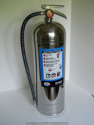 Badger  wp-61  2.5 gallon water fire extinguisher *nib* for sale