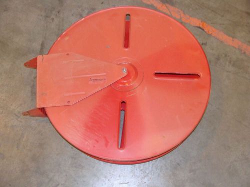 MOON AMERICAN HEAVY DUTY FIRE HOSE REEL 50 Ft x 1.5 In - 1430-1 USED