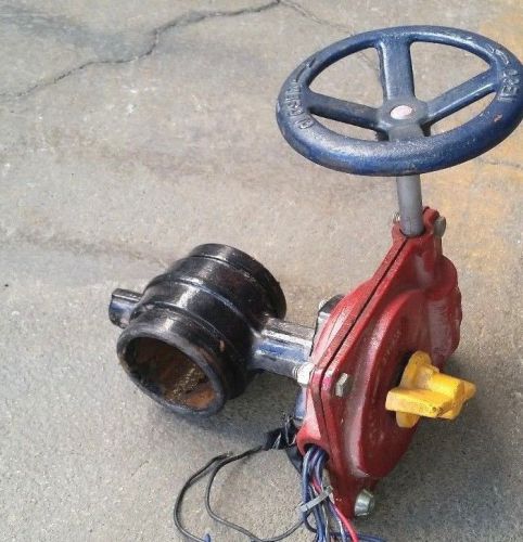 Kennedy valve , butterfly valve 3&#034; supervisory tamper switch 28vdc, 175psi, 120v for sale