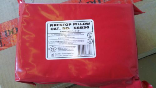 FIRESTOP Pillow SSB36 3&#034; x 6&#034; x 9&#034; new * FREE SHIPPING*
