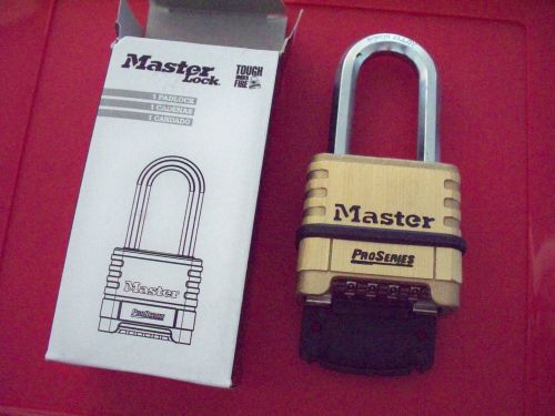 New master lock proseries heavy weight resettable combination padlock 1175lh for sale