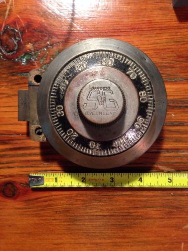 Vintage Sargent Greenleaf Safe Lock With Combination