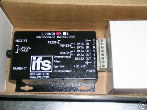iFS D1010WDMA RS232 TRANSCEiVER 850MM TX-1300RX