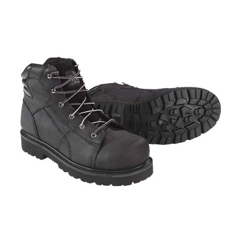 Work Boots, Stl, Mn, 13, Blk, 1PR 804-6450 13M