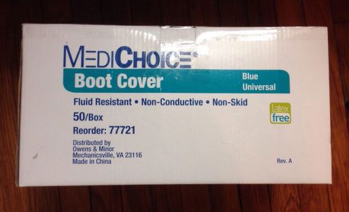 50 Disposable Shoe Boot Cover Foodservice, Medical/ Lab Use, Construction-New!