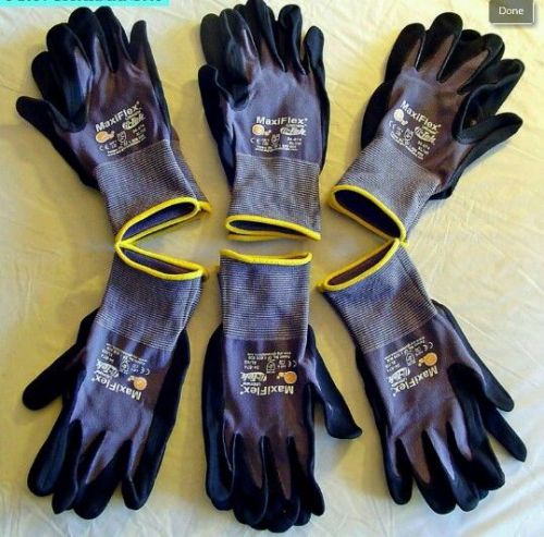 ATG G-Tek MaxiFlex 34-874 Ultimate Nitrile Coated Gloves 1 dozen XL