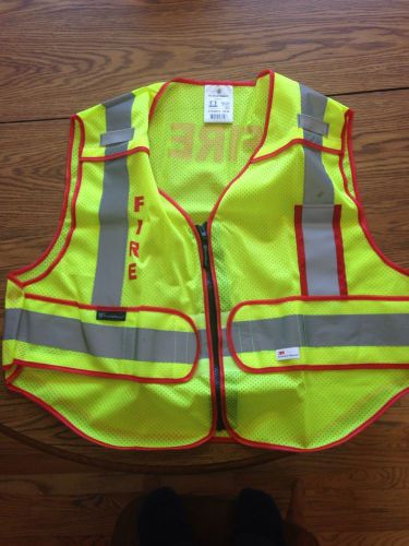 New Smith/wesson Fire Safety Vest Size 2x/4x