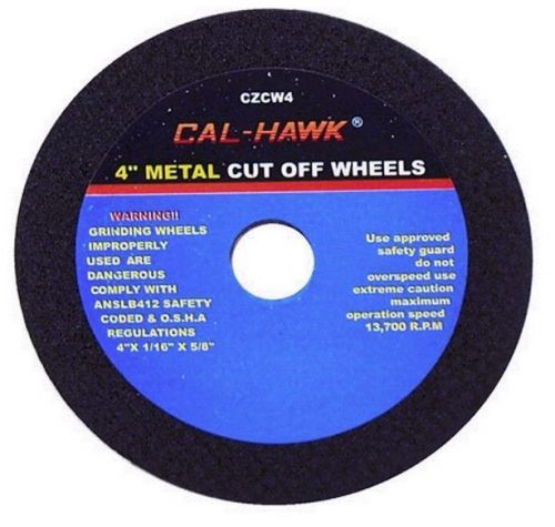 100 pc 4&#034; cut off wheel for metal cutting disc grinders 1/16&#034; thickness for sale