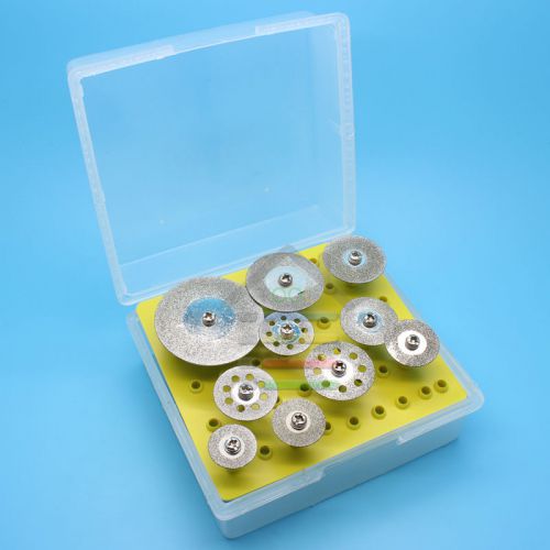 10pcs diamond hole saw blade cut off discs wheel for dremel rotary tools 2.35mm for sale