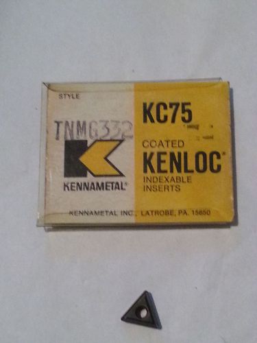 Kennametal TNMG 332 KC75 Carbide Inserts
