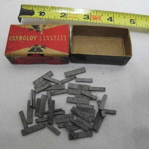 46ea NEW CARBOLOY CEMENTED STANDARD BLANKS 44A GRADE 1010 NUMBER