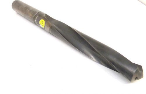 USED CLEVELAND CLEFORGE USA 1-7/16&#034; STRAIGHT SHANK COOLANT DRILL 1.437&#034;
