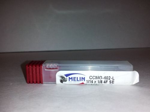 Melin CCMG-402-L 1/16 x 1/8 4FL SE Carbride End Mill