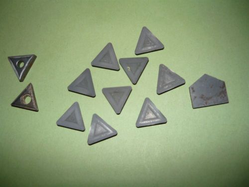 Lot of carbide lathe tool inserts for sale