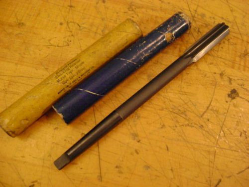 .5937-19/32&#034; Morse #1MT Straight Flute Reamer