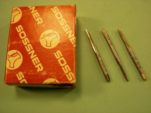 Qty 3 New Sossner 4-48 NF HSS GH2 3Flute Taper Precision Ground Taps
