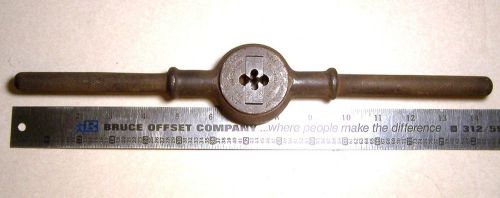 Antique machinist,wells bros. little giant die tap &amp; handle,  pat. feb. ? 1885 for sale