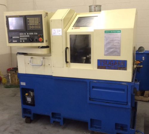 2007 tsugami bu20sy swiss type cnc lathe / screw machine for sale