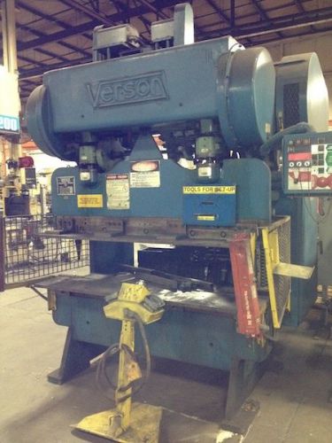 (1) used 65 ton verson mechanical press brake for sale