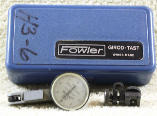 Fowler Girod Tast .0601 Browne &amp; Sharpe Swiss Made 7032-3