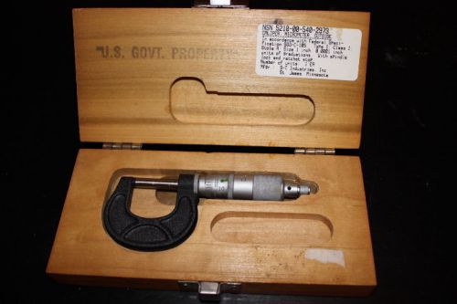 S-T Industries inc. Caliper Micrometer outside Type A 1 inch RARE