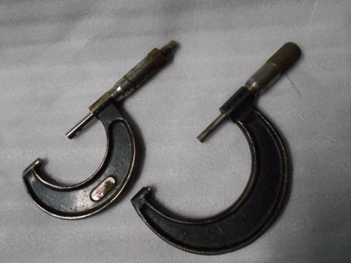 Micrometer&#039;s  1-2&#034; &amp; 2-3&#034;  Buy Them Both for One Money