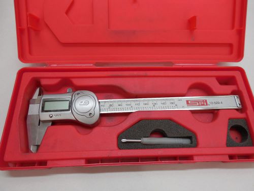 Spi 12-529-4 digital caliper 0-6&#034; water proof 0-150mm machinist inspection tool for sale