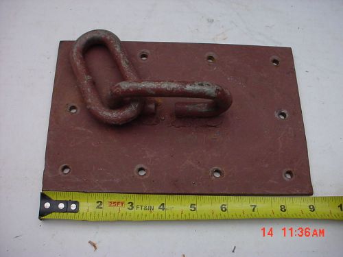 Portable  Tie-Off   Anchor   Plate   Heavy  Steel  Gauge