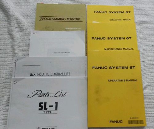 Mori Seiki SL-1 manuals.    $25.00 each manual