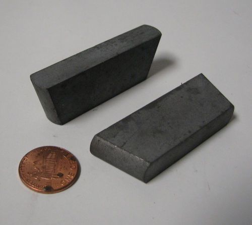 Lot of 2 Large Grooving Carbide Inserts Lathe Cut-Off Groove 2-1/4&#034; x 3/8&#034;