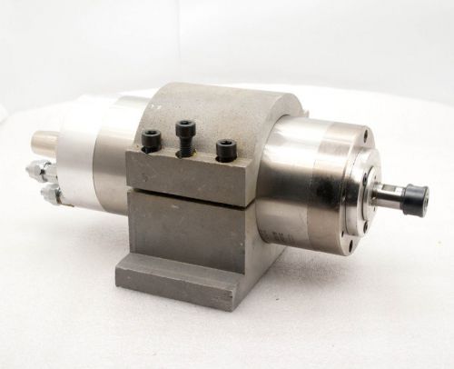 1.5KW Water-Cooled Spindle Motor and 80mm mount bracket Clamp (a)