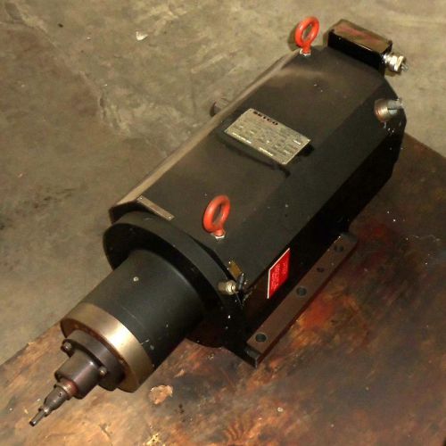 Setco 35hp series 6100 motorized cnc spindle with tip 16135.75blcy.39783 for sale