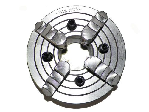 8&#034;  4 jaw independent lathe chuck in premier quality (accuracy 0.002&#034;) for sale