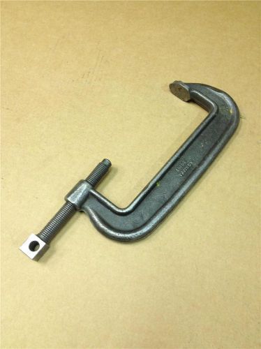 Jh williams agrippa no. 108 metal work holding 8&#034; usa drop forged c clamp tool for sale
