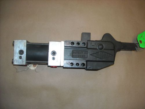 DE-STA-CO A895B-PC-14-46-R1000-C100K Pneumatic Clamp, With Arm, No Sensor, Used