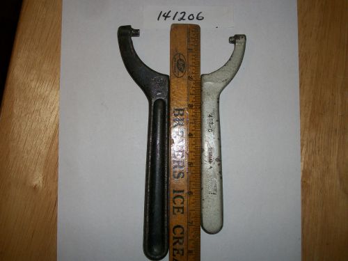 SET OF TWO COLLET WRENCHES